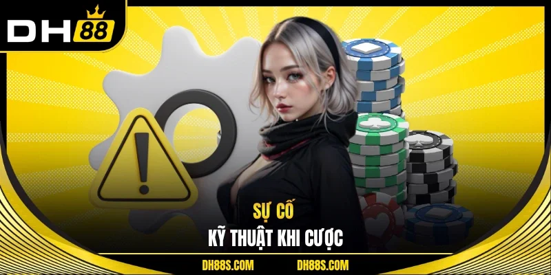 Sự cố kỹ thuật khi cược